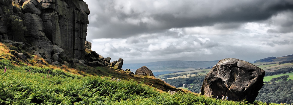 The Cow and Calf Rocks - Ilkley