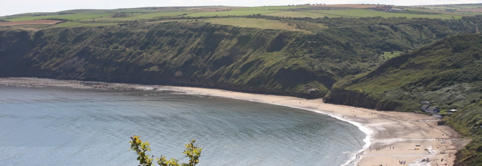 The sea-front - Runswick Bay