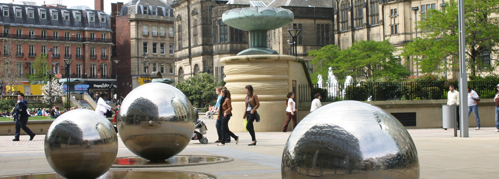Sheffield city centre - South Yorkshire